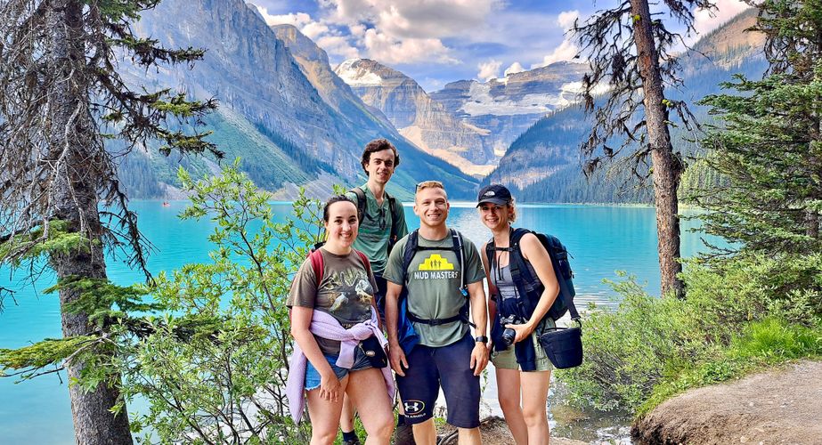 Groepsfoto Banff Park Groepsfoto Banff Park